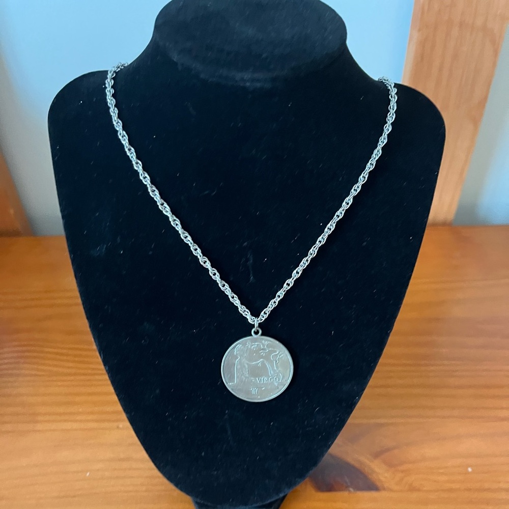 Vintage Virgo Necklace